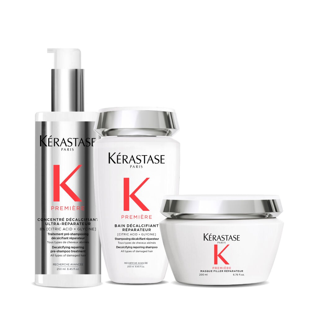 Kérastase K Première シャンプー＆トリートメント3点セット Première Routine - Medium to Thick Damaged Hair - Kérastase